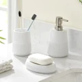 Bubble: Pristine Bathroom 3-Piece Set - White Stone