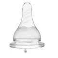 Crane Baby: Silicone Wide Neck Teat - Small (2 pack)