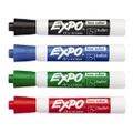 Expo Dry Erase: Whiteboard Marker Bullet Tip - Business Assorted (Pack of 4)