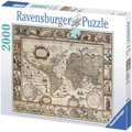 Ravensburger: Map of the World 1650 (2000pc Jigsaw) Board Game