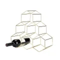 Viski: Geo - Counter Top Wine Rack (Gold)