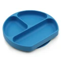 Bumkins: Silicone Grip Dish - Dark Blue
