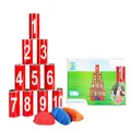 BS Toys: Tin Throwing Numbers - Red