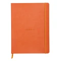 Rhodiarama 19X25Cm Softcover Notebook Dot Grid - Tangerine