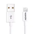 1m ADATA USB Type A to Lightning Sync & Charge Cable White