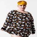 Killstar: Haunted Pumpkin Sleep Dress [PLUS] - (Size: 3XL)