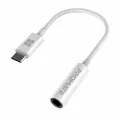 Promate: AUXLink-C Dynamic Stereo USB-C to 3.5mm AUX Adapter - White