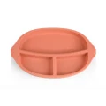 Haakaa: Silicone Divided Plate - Rust