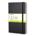 Moleskine: Classic Pocket Hard Cover Notebook Plain - Black