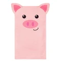 Dock & Bay: Baby Wash Mitt Animal Collection 100% Recycled - Parker Pig
