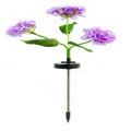 Garden Stake Lights Waterproof and Realistic LED Flowers - Purple