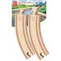 Hape: Train Track - Long Curved (4pc)