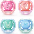 Avent: Ultra Air Pacifier - Assorted Design 2 Pack (6-18m)