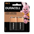 Duracell Coppertop Alkaline 9V Battery (Pack of 2)