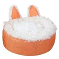 Zoomies Pets Rabbit Ears Warm and Soft Portable Sofa Bed 55cm
