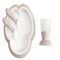 BabyBjorn: Baby Feeding Set - Pink (4pcs)