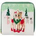 Loungefly: Rudolph - Merry Couple Zip Purse