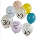 GingerRay: Happy Fucking Birthday 30th Birthday Balloon Bundle
