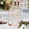 Ginger Ray: Glass Bottle LED Table Cork Lights