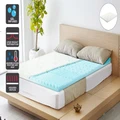 Ovela 7 Zone 8cm Thick Gel Memory Foam Mattress Topper with Bamboo Cover (Double)