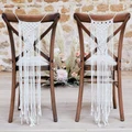 Ginger Ray: Macrame Wedding Chair Decorations