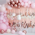 Ginger Ray: Pink and Rose Gold Balloon Arch Kit