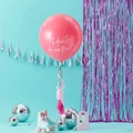 Ginger Ray: Giant Pink Til Death Do Us Party Balloon Kit - Good Vibes