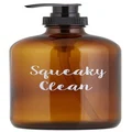 47th & Main: Amber Soap Bottle - Squeaky Clean