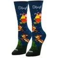 Cool Socks: Sleigh All Day - Womens Crew Folded