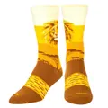 Cool Socks: Lion Safari - Mens Crew Folded Socks