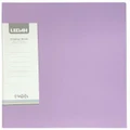 Ledah Pastels Display Book A4 Purple 20 Pocket