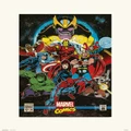 Marvel Comics: The Infinity Gauntlet (Retro) - Collector Print (30x40cm)