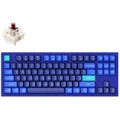 Keychron Q3 TKL RGB Gateron G Pro Brown Fully Assembled Hot-Swappable QMK Custom Mechanical Keyboard Navy Blue