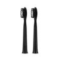 2 Pack Replacement Toothbrush Heads for Kogan Sonic Clean Electronic Toothbrush (Black)