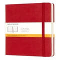 Moleskine: Classic Large Hard Cover Notebook Ruled - Scarlet Red