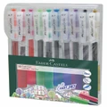 Faber-Castell: 0.7 Fast Gel Rollerball - (Pack of 10)