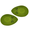 Teaology: Cast Iron Coasters - Green Dragonfly