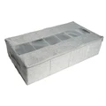 Under Bed Shoe Storage Organiser - Grey (60x33x14cm)