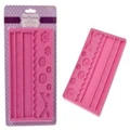 Sweet Creations: Silicone Fondant Mould - Buttons & Borders