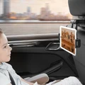 Adjustable Car Tablet Holder Headrest Mount - Black