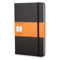 Moleskine: Classic Large Hard Cover Notebook Ruled - Black