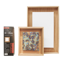 Jasart: Framed Floating Canvas Panel (20x20cm)