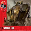 Airfix WWI Male Tank 1:76 Model Kit