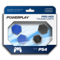 PowerPlay PS4 Pro-Hex Thumb Grips (Blue)