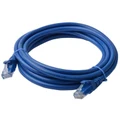 30m 8ware Cat6a UTP Snagless Ethernet Cable Blue