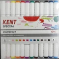 Kent: Spectra Graphic Design Marker Brush - Starter Set (12pcs)