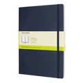 Moleskine: Notebook Classic X-Large Soft Cover Notebook Plain - Sapphire Blue