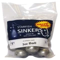 Starfish Ball Sinker Value Pack 3oz x 12