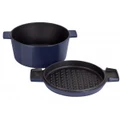 Stanley Rogers: Cast Iron French Oven - Mid Blue (28cm)