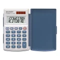 Sharp: EL-243SB Twin Power Pocket Calculator with Cover